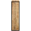 Batu skrynia 50 x 30 x 110 cm Kietas mango medis Ruda