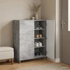 Batų spintelė 73 x 38 x 87,5 cm Apdirbta mediena Betono pilka
