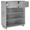 Batų spintelė 73 x 38 x 87,5 cm Apdirbta mediena Betono pilka