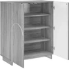 Batų spintelė 73 x 38 x 87,5 cm Apdirbta mediena Pilka Sonoma