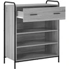 Batu skrynia 76 x 36,5 x 93 cm Apdirbta mediena Pilka Sonoma