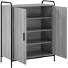 Batu skrynia 76 x 36,5 x 93 cm Apdirbta mediena Pilka Sonoma