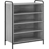 Batu skrynia 76 x 36,5 x 93 cm Apdirbta mediena Pilka Sonoma