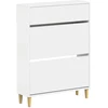 Batu skrynia ARNHEM 78 x 24 x 103 cm Apdirbta mediena Balta