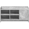 Batu skrynia Betono pilka 100 x 39,5 x 51 cm Apdirbta mediena
