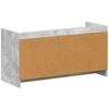 Batu skrynia Betono pilka 100 x 39,5 x 51 cm Apdirbta mediena