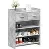 Batu skrynia Betono pilka 73,5 x 36 x 92 cm Apdirbta mediena