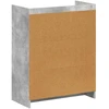 Batu skrynia Betono pilka 73,5 x 36 x 92 cm Apdirbta mediena