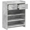 Batu skrynia Betono pilka 73,5 x 36 x 92 cm Apdirbta mediena