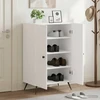 Batu skrynia BREDA 59,5 x 39,5 x 90 cm Apdirbta mediena Balta