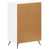 Batu skrynia BREDA 59,5 x 39,5 x 90 cm Apdirbta mediena Balta