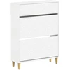 Batu skrynia DELFT 78 x 24 x 103 cm Apdirbta mediena Balta