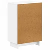 Batu skrynia EDE 59,5 x 39,5 x 90 cm Apdirbta mediena Balta