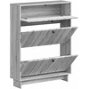 Batu skrynia EDE 78 x 24 x 103 cm Apdirbta mediena Pilka Sonoma
