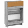 Batu skrynia EDE 78 x 24 x 103 cm Apdirbta mediena Pilka Sonoma