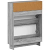 Batu skrynia EDE 78 x 24 x 103 cm Apdirbta mediena Pilka Sonoma