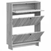 Batu skrynia EDE 78 x 24 x 103 cm Apdirbta mediena Pilka Sonoma