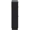 Batu skrynia HOORN 78 x 24 x 100 cm Apdirbta mediena Juoda
