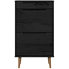 Batu skrynia MOLDE 59,5 x 35 x 103 cm Pušies medienos masyvas