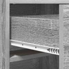 Batu skrynia Pilka Sonoma 48 x 36 x 92 cm Apdirbta mediena