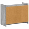 Batu skrynia Pilka Sonoma 85 x 39,5 x 70 cm Apdirbta mediena