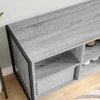 Batu skrynia Pilkas Sonoma 100 x 35 x 44 cm Apdirbta mediena