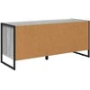 Batu skrynia 100 x 35 x 44 cm Apdirbta mediena Pilkas Sonoma