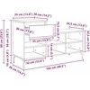 Batu skrynia Sena mediena 102 x 36 x 60 cm Apdirbta mediena