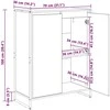 Batu skrynia Senovinis medis 79 x 36 x 100 cm Apdirbta mediena
