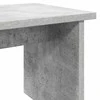 Batu skrynia su lentyna 2 pcs Betono pilka Apdirbta mediena