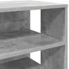 Batu skrynia su lentyna 2 pcs Betono pilka Apdirbta mediena