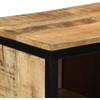 Batu skrynia 50 x 30 x 110 cm Kietas mango medis Ruda