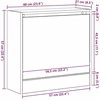 Batu skrynia Senas medis 60 x 21 x 57 cm Apdirbta mediena