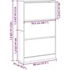 Batu skrynia Senas medis 80 x 21 x 125,5 cm Apdirbta mediena