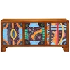 Batų suolelis Medus ruda 100 x 35 x 45 cm Alyvuogių masyvas