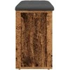 batų suoliukas Old Wood 102x32x50 cm Inžinierinė mediena
