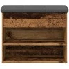 batų suoliukas Old Wood 62x32x50 cm Inžinierinė mediena
