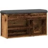 batų suoliukas Old Wood 82x32x45,5 cm Inžinerinė mediena