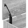 batų suoliukas pilkas Sonoma 102x30,5x45 cm inžinerinė mediena