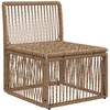 Be porankio sofa Smėlio poliratanas