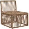 Be porankio sofa Smėlio poliratanas