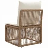 Be porankio sofa Smėlio poliratanas
