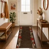 Bėgimo kilimėlis FLORNES Austas Ruda PP 7 mm