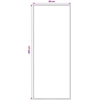 Bėgimo kilimėlis FLORNES Austas Žalia PP 7 mm