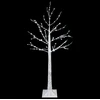 Beržinė Kalėdų eglutė Balta 22 x 22 x 120 cm Plastmasė 174 LED