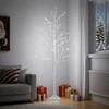 Beržinė Kalėdų eglutė Balta 22 x 22 x 180 cm Plastmasė 319 LED
