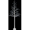 Beržinė Kalėdų eglutė Balta 25 x 25 x 210 cm Plastmasė 406 LED