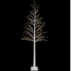 Beržinė Kalėdų eglutė Balta 25 x 25 x 240 cm Plastmasė 493 LED