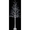 Beržinė Kalėdų eglutė Balta 25 x 25 x 240 cm Plastmasė 493 LED