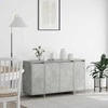 Kabalas Betono pilka 135 x 41 x 75 cm Apdirbta mediena